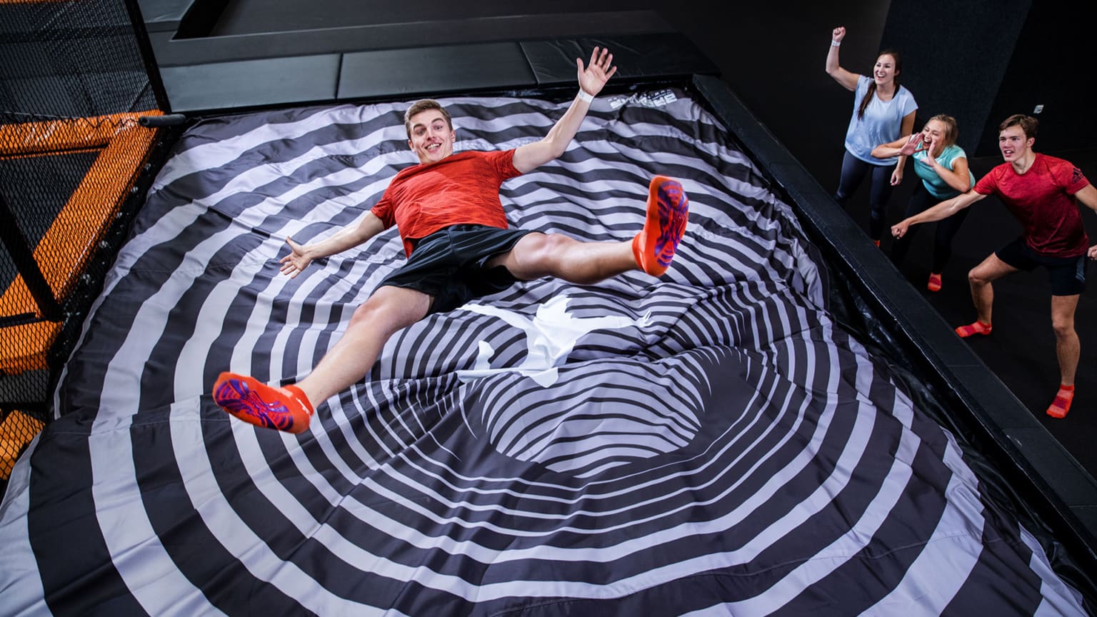 Trampolin-Erlebniswelt im Vita Center